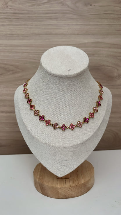 Collier Aura Trèfles