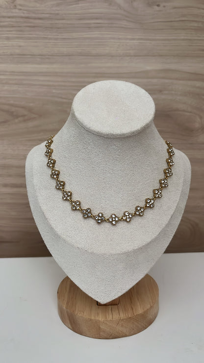 Collier Aura Trèfles